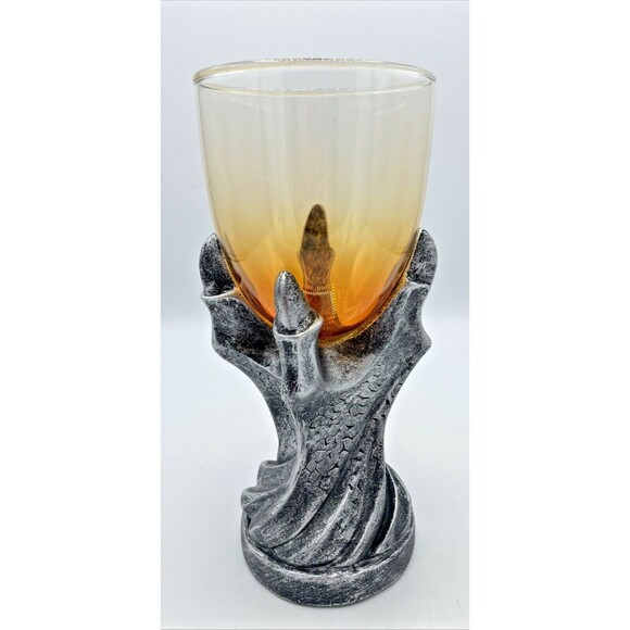 Game Of Thrones Dragon Claw Goblet Drinking Glass House of the Dragon Chalice 9” - Picture 4 of 11